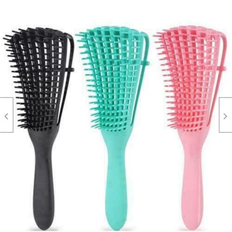 2020 New Detangling Brush Hair Combing Brush Detangle With Wet/Dry ...