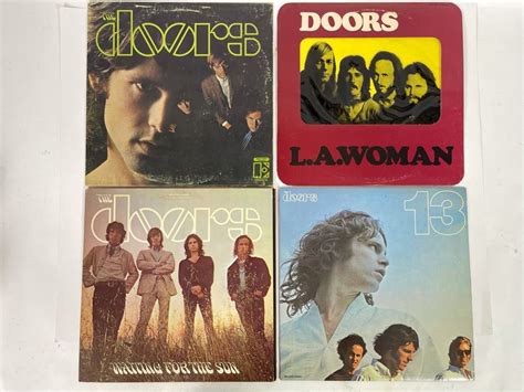 (4) The Doors Vinyl Records