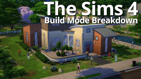 The Sims 4 Build Mode Trailer Breakdown - YouTube