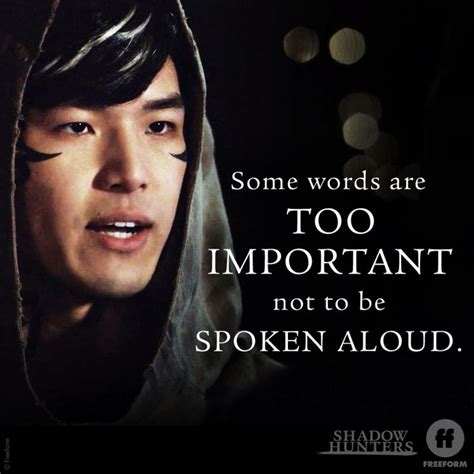 Shadowhunters on Twitter | Shadowhunters, Shadowhunter quotes ...