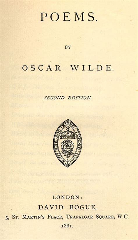 Oscar Wilde - Poems Lyrics and Tracklist | Genius