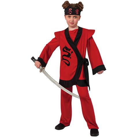 Red Ninja Child Halloween Costume - Walmart.com