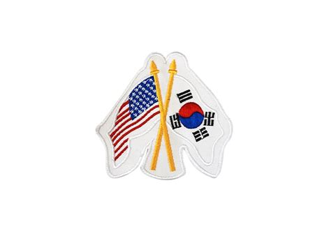 USA / KOREA FLAG PATCH