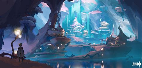 Genshin Impact Fontaine concept art and landscape leaks show new locations