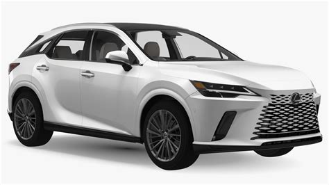 3D Lexus RX 350 2023 Luxury SUV White - TurboSquid 2040952