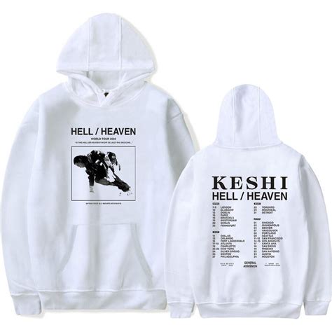 Keshi The Hell/Heaven Tour Merch Hoodie Pullover 2022 World Tour Hoodie ...