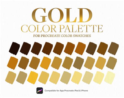 Golden Girls Extreme Color Palette Color Palette Gold Color Palettes ...