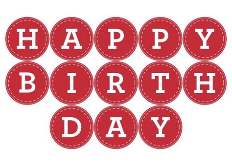 Happy+Birthday+Printable+Banner+Letters | Happy birthday lettering ...