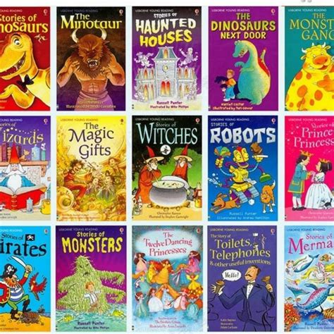 Usborne My Third Reading Library - 40 Books Set, Books & Stationery ...