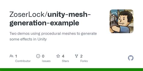 GitHub - ZoserLock/unity-mesh-generation-example: Two demos using ...