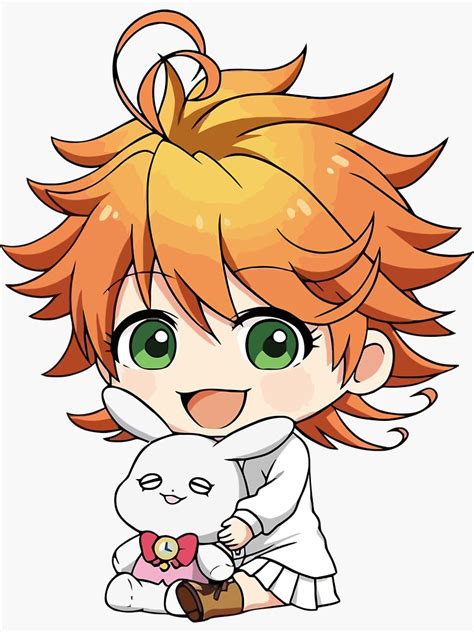 "The Promised Neverland- Emma" Sticker for Sale by Chibify | Redbubble