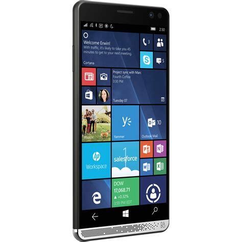 HP Elite x3 X9U42UT 64GB Smartphone (Unlocked, Black)