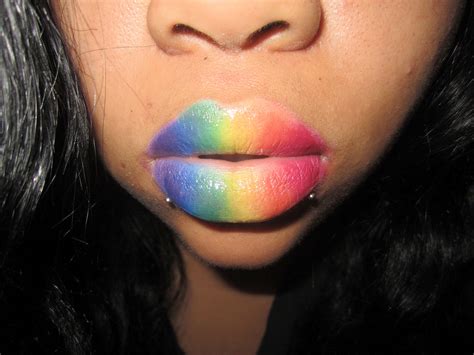 Cosmetic Kay: Rainbow Lips