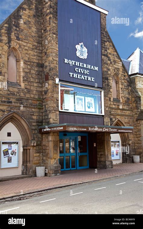 Civic Theatre Rotherham Stock Photo - Alamy