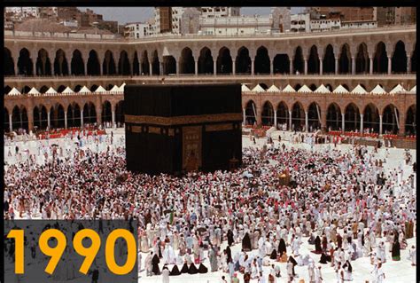 The Kaba in Makkah : It's size and history