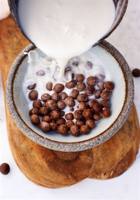 Chocolate Cereal (Homemade Cocoa Puffs) - Elavegan