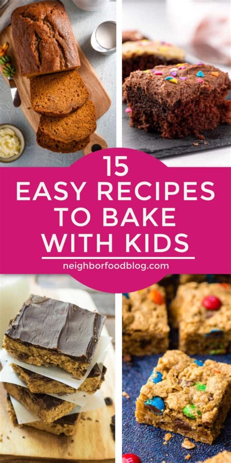 Easy Baking Recipes for Kids - NeighborFood