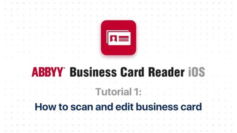 Abbyy business card reader software - deltaown