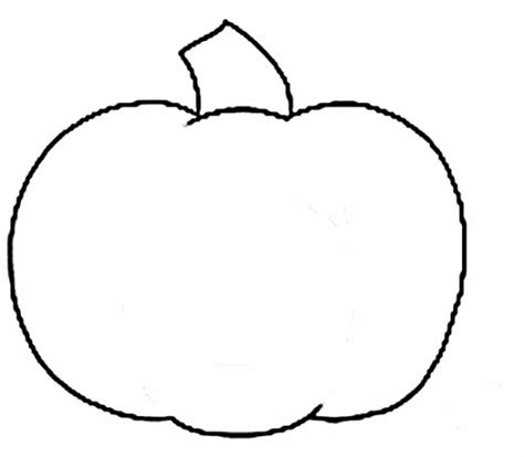 outline pumpkin clip art black and white - Clip Art Library