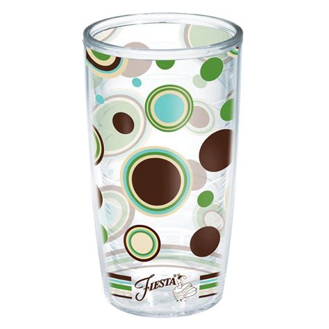 Tervis Fiesta Tumbler Cool Blue Dots 16 oz. - Set of 4 | from hayneedle ...