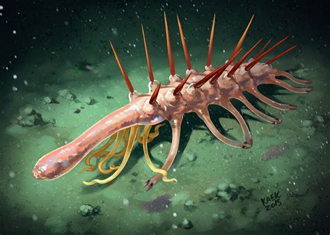 Hallucigenia by Kaek on DeviantArt | Prehistoric animals, Ancient ...