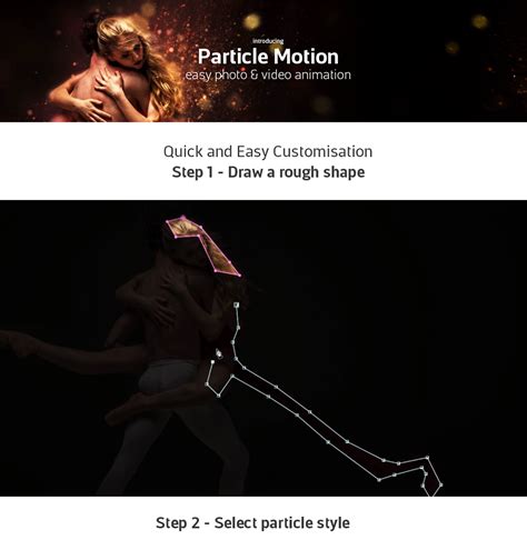 Particle Motion - Photo Animation After Effects on Behance