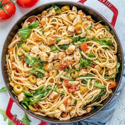 Easy One-Pot Chicken Spaghetti | Healthy Fitness Meals