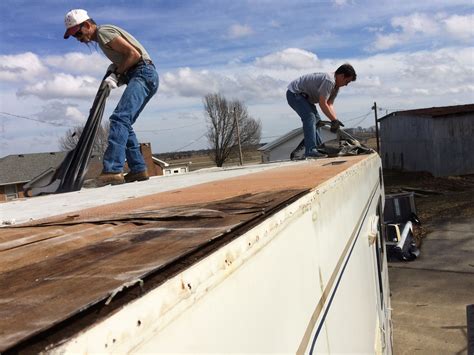 Do it yourself RV Roof Replacement