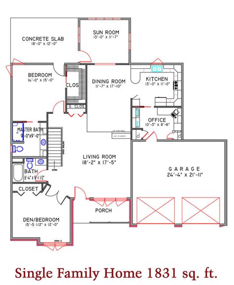 Single Family Homes | Floor Plans | St. Francis Manor