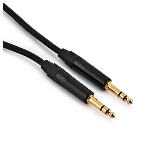 6.35mm TRS Jack - 6.35mm TRS Jack Pro Cable, 20m at Gear4music