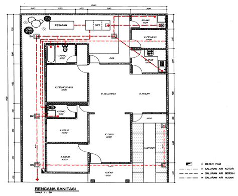 Denah Saluran Air Rumah - Desain Rumah Modern