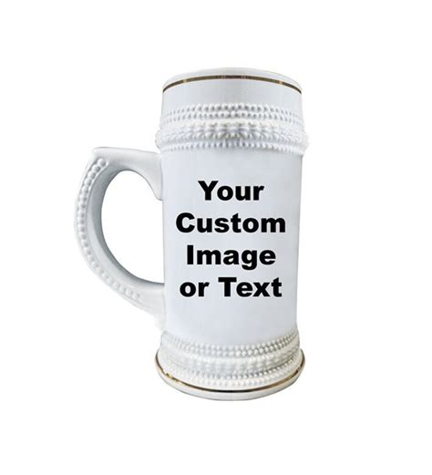 Custom Beer Stein Personalized Beer Stein Beer Lovers Gift Gift for Dad ...