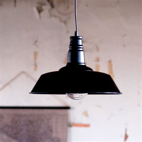 black warehouse industrial ceiling pendant light by made with love ...