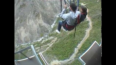 World's Biggest Swing - Nevis Swing New Zealand - YouTube