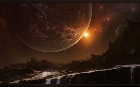 planetscape, Sci fi, Planet, Landscape, Space, Art, Artwork Wallpapers ...