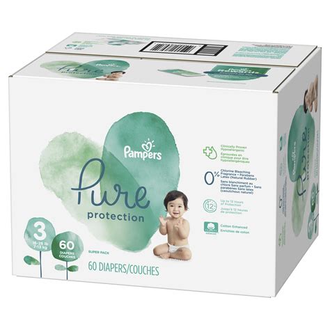 Pampers Pure Protection Diapers (Choose Size and Count) - Walmart.com