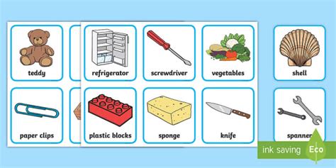 Magnetism Sorting Cards (teacher made) - Twinkl