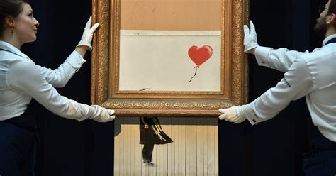 Banksy shredded painting was moment of creative genius