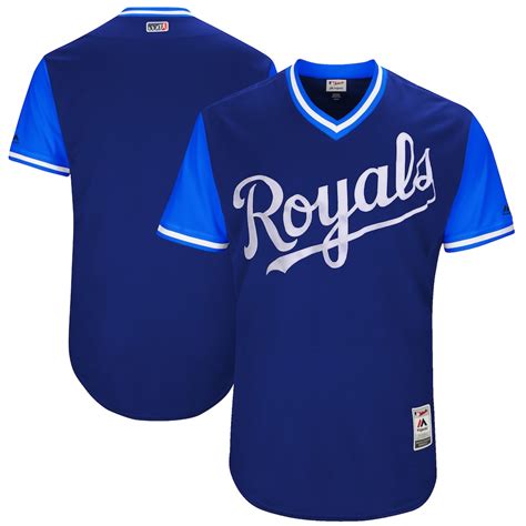 Men's Kansas City Royals Majestic Navy 2017 Players Weekend Authentic ...