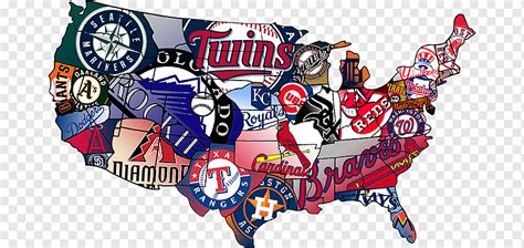 Mlb Team Logo Map