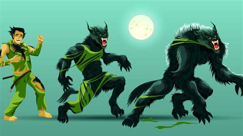 Werewolf Transformations: 4 Types of Wolf Modes | Ghosts & Monsters