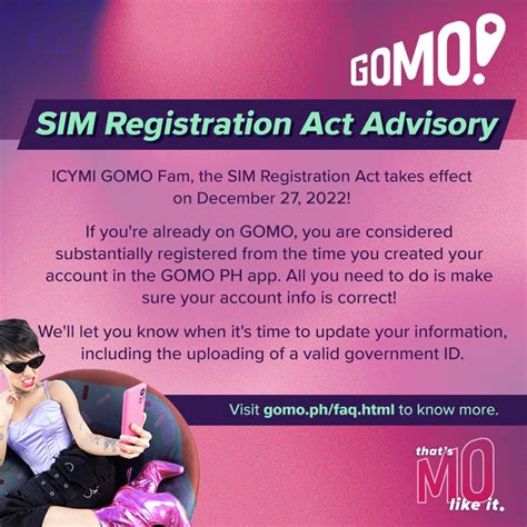 Gomo Sim Registration Guide - NewsToGov