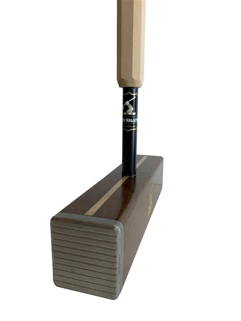 Evolution Croquet Mallet (Carbon shaft, stainless end plates) - Wood ...