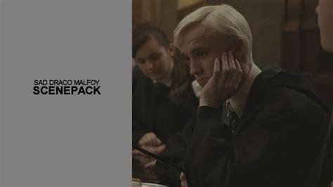 Sad Draco Malfoy Scenes [1080p] (Harry Potter) - YouTube