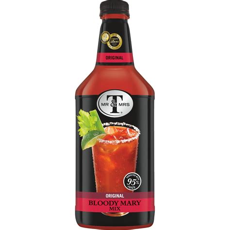 (6 Bottles) Mr & Mrs T Original Bloody Mary Mix, 1.75 L - Walmart.com ...