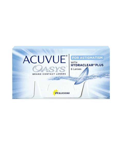 Acuvue Oasys For Astigmatism | Contact Lens Malaysia