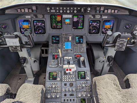 Interior of an Airplane Cockpit · Free Stock Photo