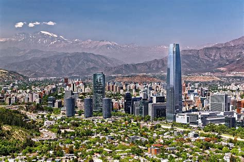 Santiago, Chile Skyline Photograph by Adam Jones - Pixels