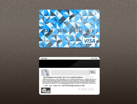 Editable Debit Card Template