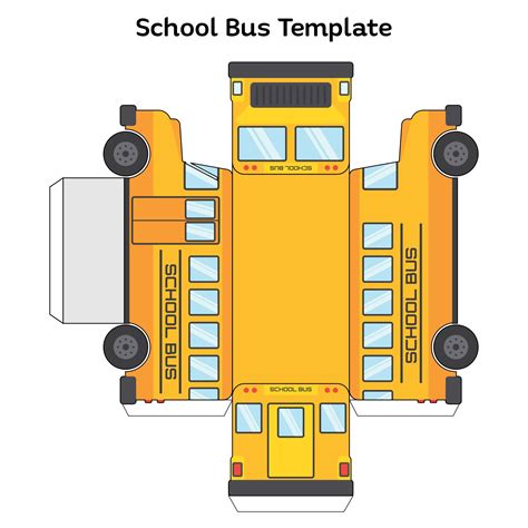 VW Bus Paper Template - 10 Free PDF Printables | Printablee